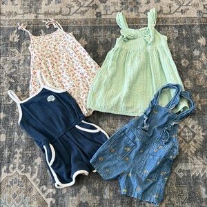 4T Girls Summer Bundle, 3 Old Navy, 1 Cat & Jack